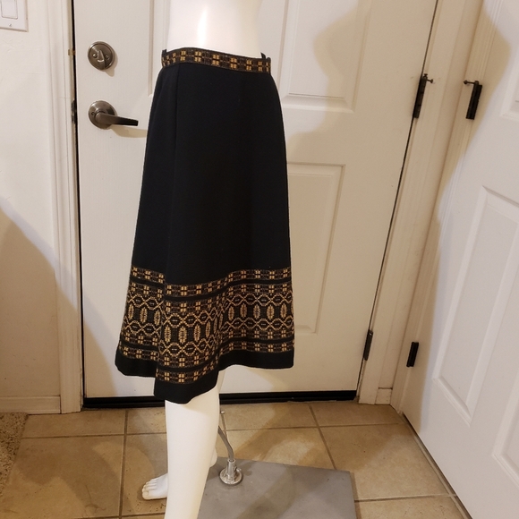 MADAWASKA WEAVERS Vintage Wool Skirt size 6 - Picture 4 of 7